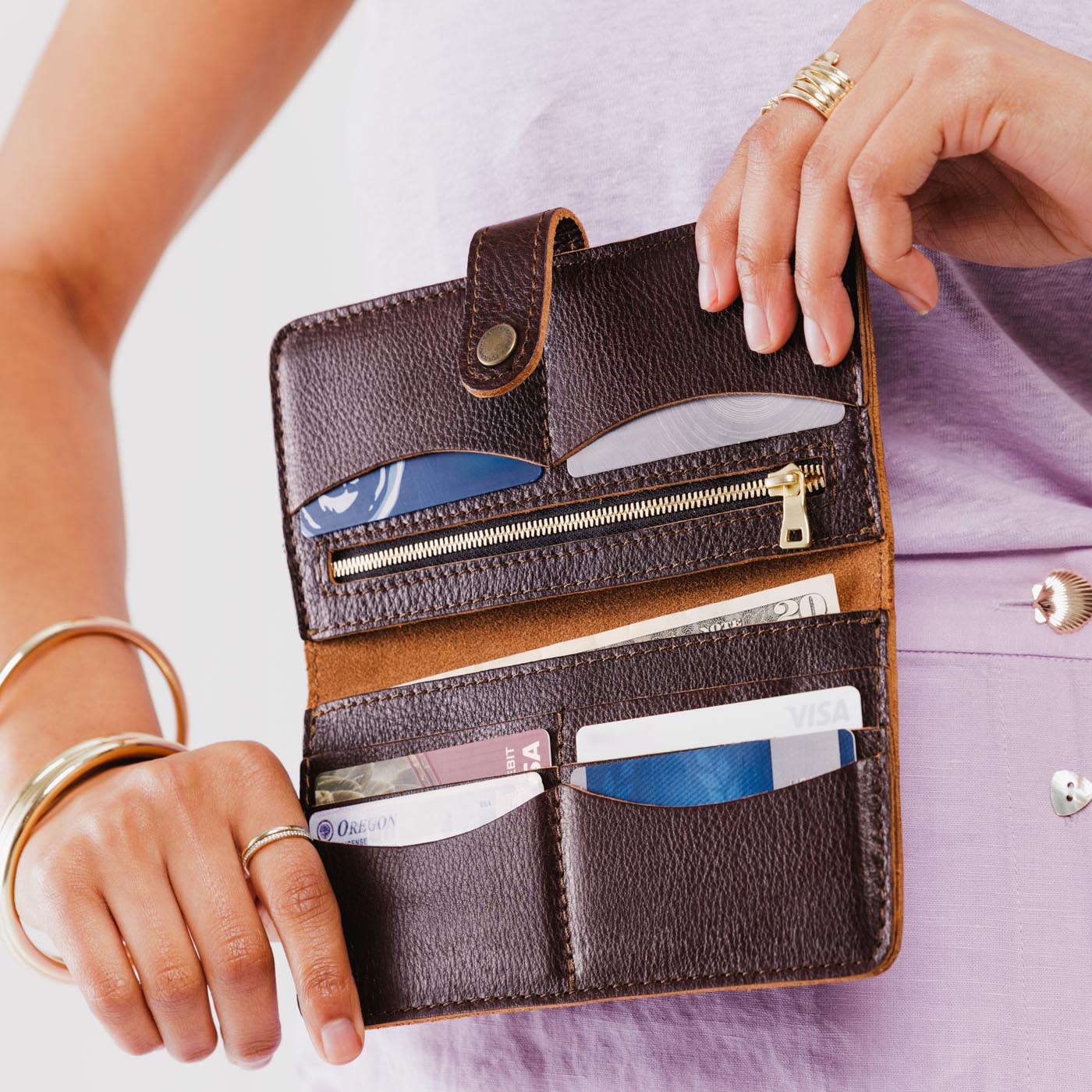 'Almost Perfect' Women's Bifold Wallet - Image 136
