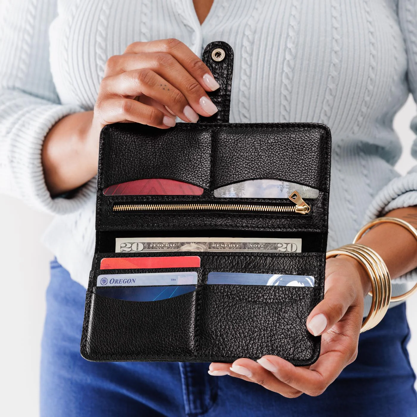 'Almost Perfect' Women's Bifold Wallet - Image 147