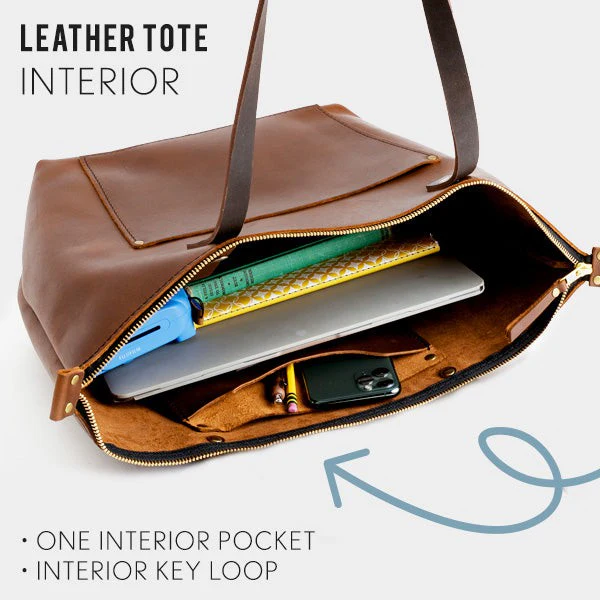 'Almost Perfect' Leather Tote Bag - Image 177