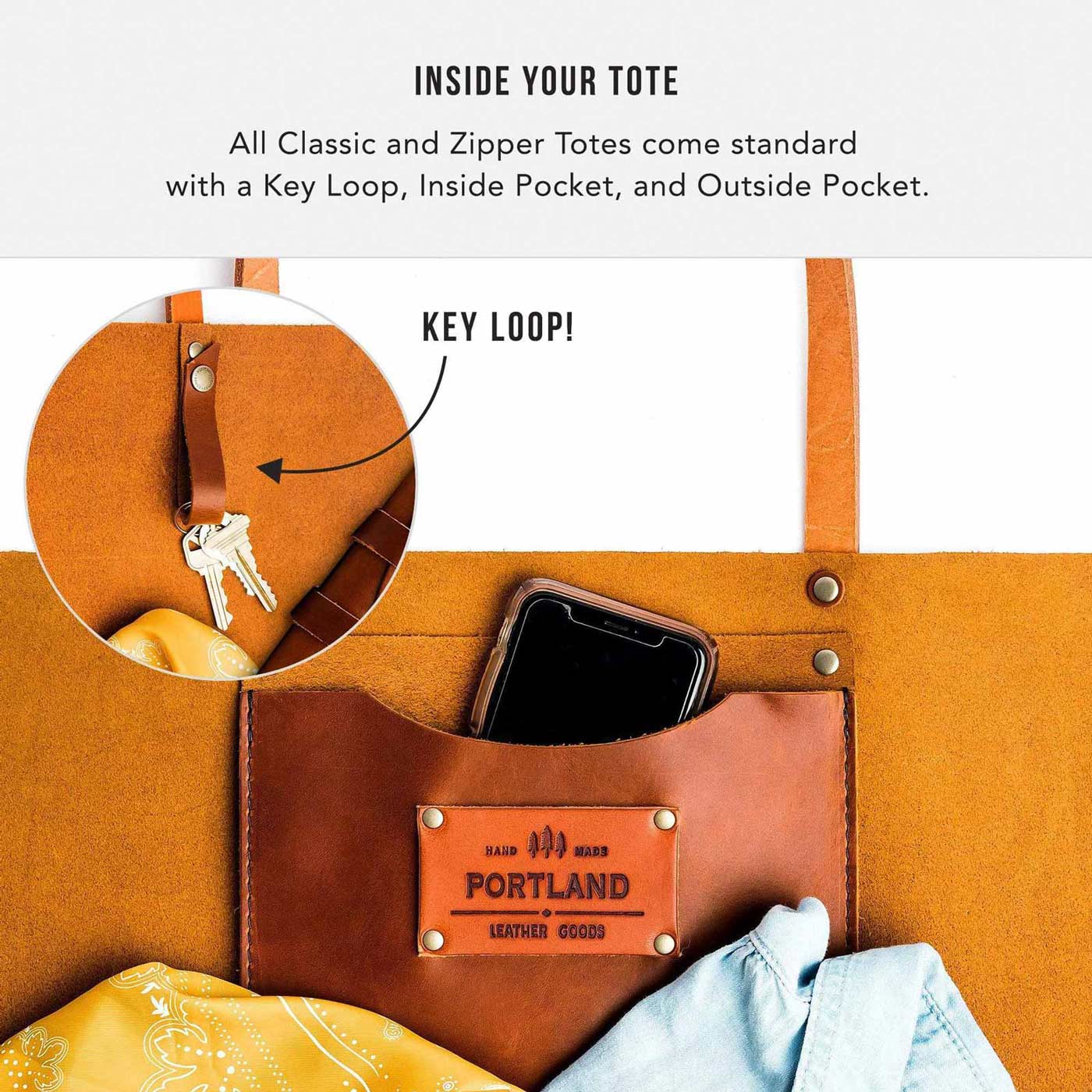 'Almost Perfect' Leather Tote Bag - Image 178
