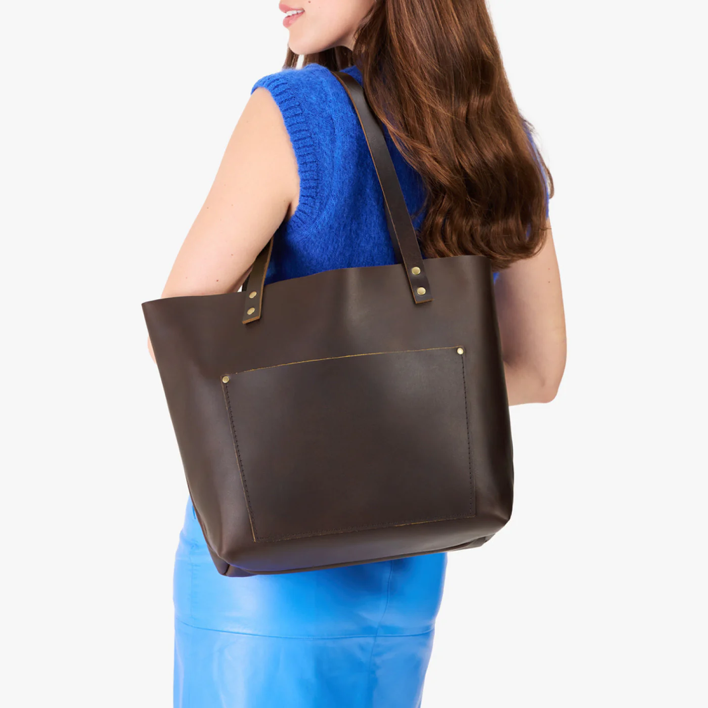 Leather Tote Bag - Image 68