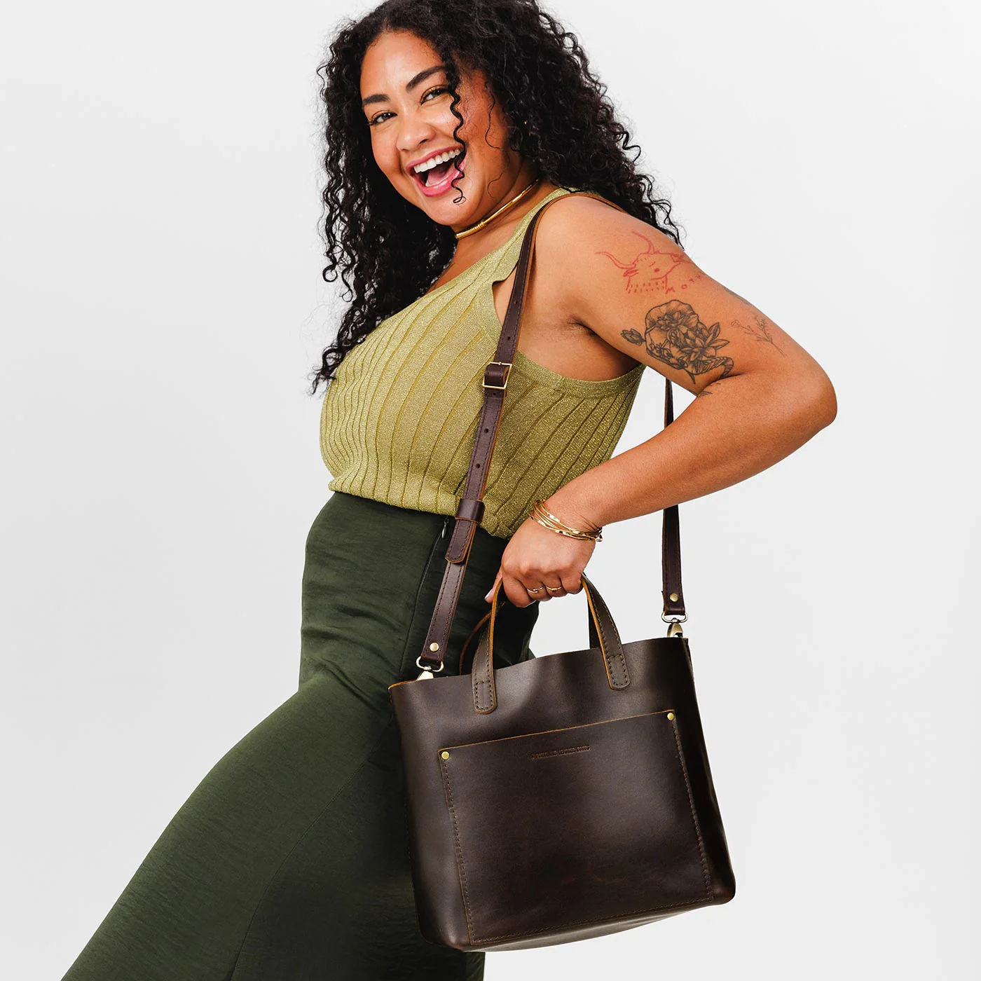 Medium Crossbody Tote - Image 113