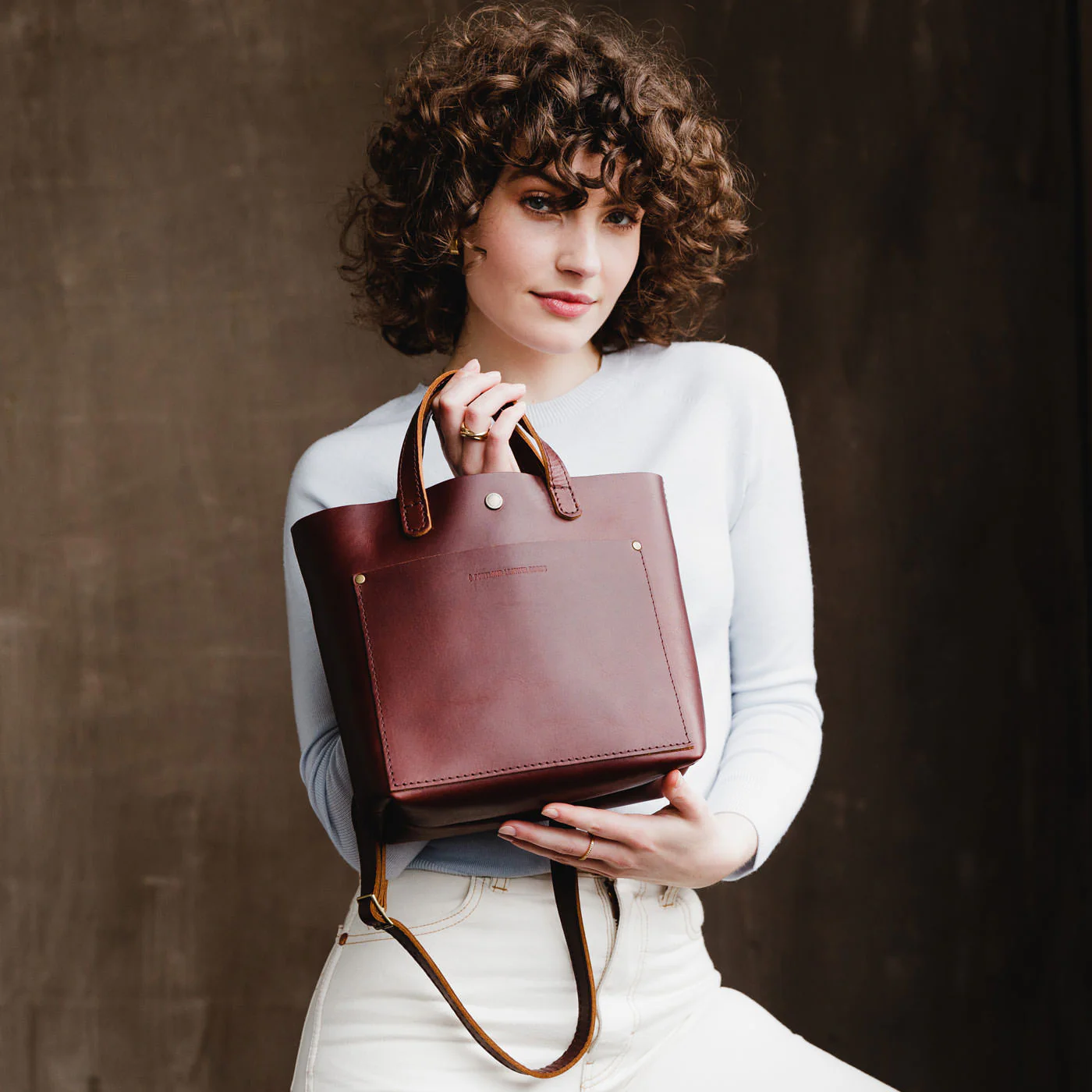 Mini Crossbody Tote - Image 81